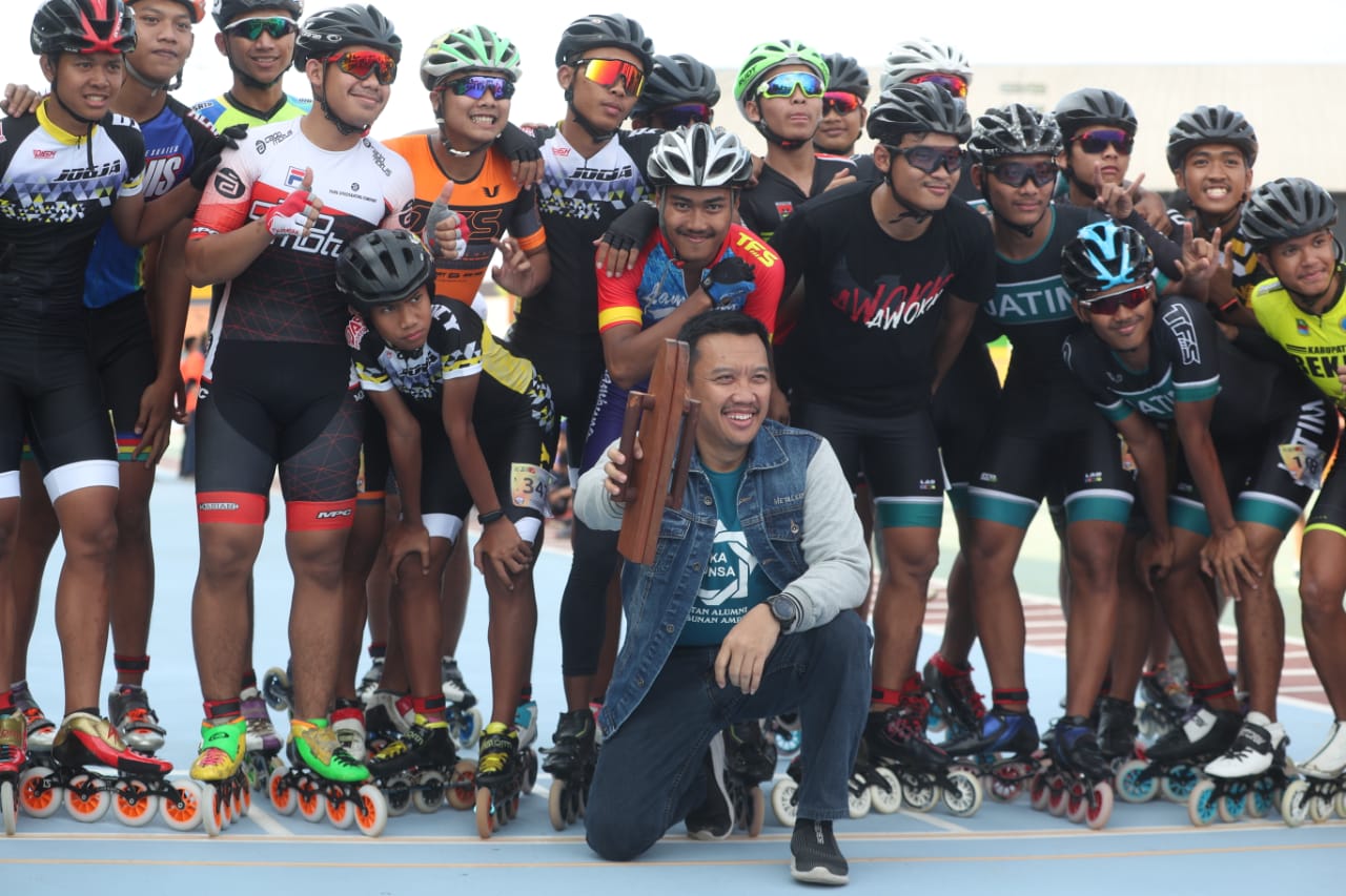 Menpora Puji Jatuh Bangun Atlet Sepatu Roda Raih Prestasi Internasional