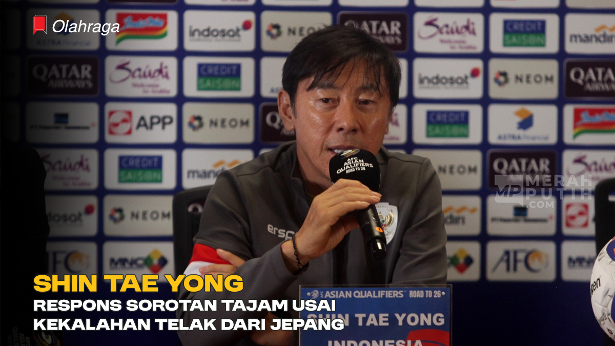 Shin Tae-yong Respons Sorotan Tajam Usai Kekalahan Telak dari Jepang