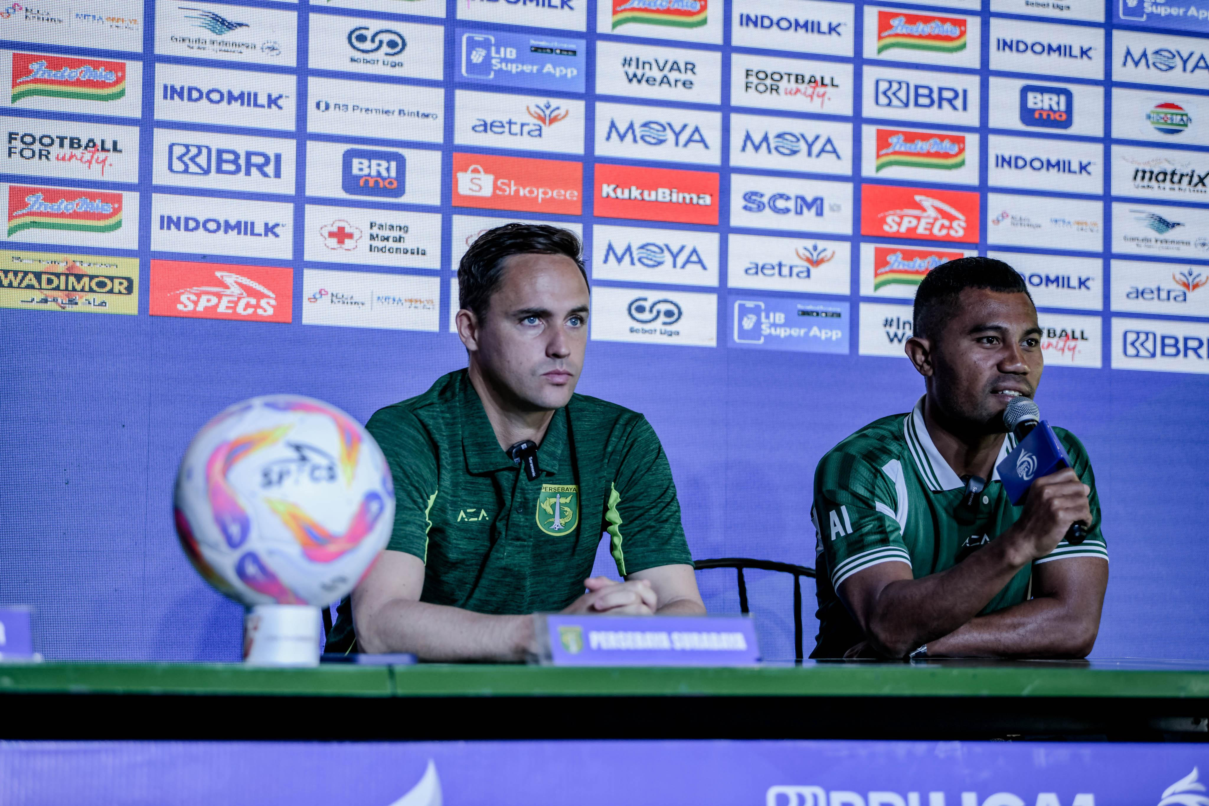 Persebaya dalam Kondisi Bagus Melawan Persita di Bali