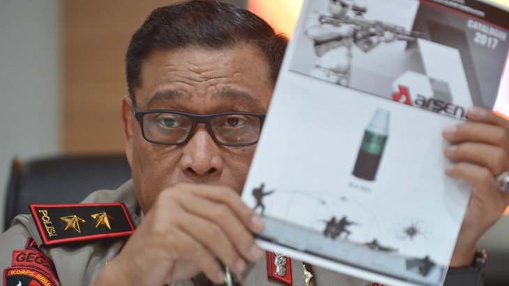 Polri Sebut Impor Senjata Sudah Konfirmasi Bais