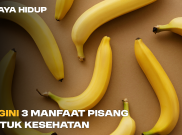 Ini 3 Manfaat Pisang untuk Kesehatan