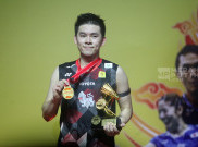 Tunggal Putra Thailand Kunlavut Vitidsarn Juara Indonesia Masters 2025