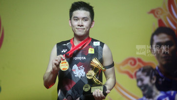 Tunggal Putra Thailand Kunlavut Vitidsarn Juara Indonesia Masters 2025