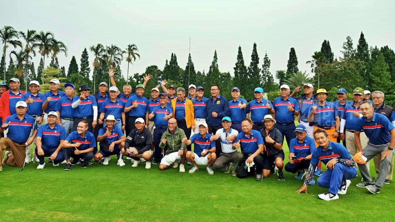 129 Pegolf Senior ’Unjuk Gigi’ di Turnamen PERPESI Jakarta 2024