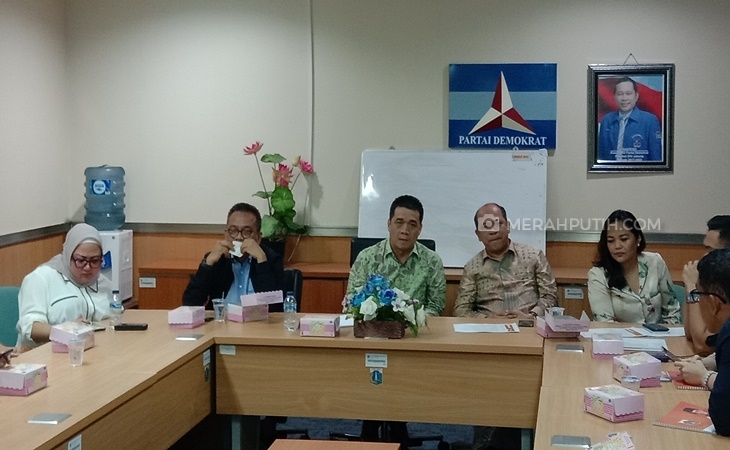  Cawagub DKI Riza Patria Kembali Safari Politik ke Fraksi DPRD 