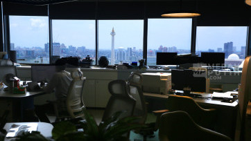 Hari Perdana Kebijakan WFH ASN, Balai Kota Jakarta Lengang dari Pekerja