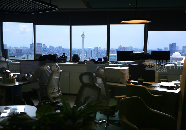 Hari Perdana Kebijakan WFH ASN, Balai Kota Jakarta Lengang dari Pekerja