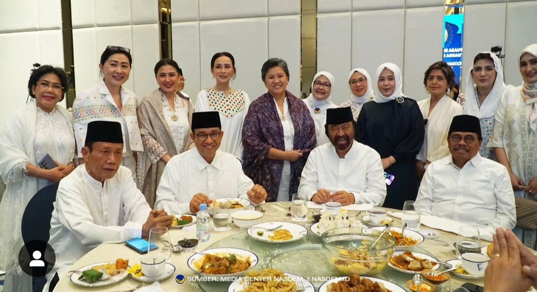 Usai Paloh Bertemu Prabowo, Anies Bukber di DPP NasDem