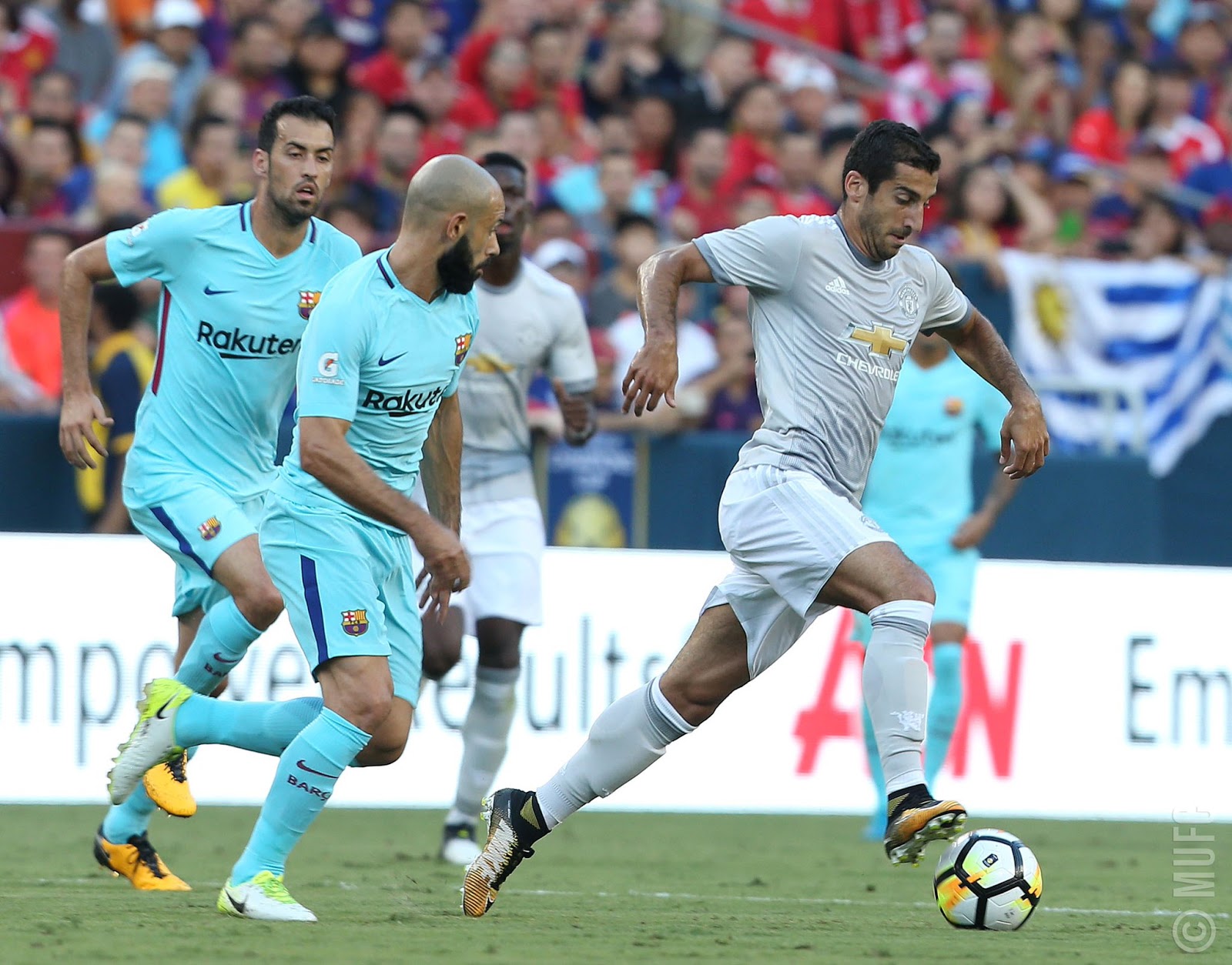 Barcelona v Manchester United di ICC