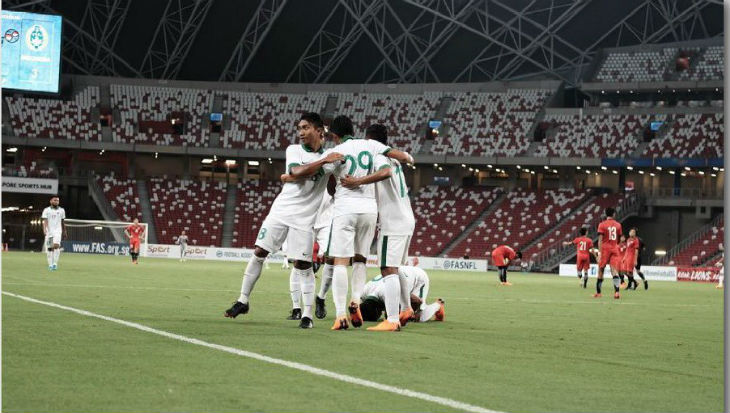 Singapura 0-3 Indonesia: Garuda Muda Habisi Young Lions