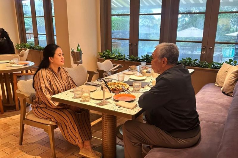Puan Jenguk Luhut di Singapura, Bahas Pemilu Hingga Geopolitik