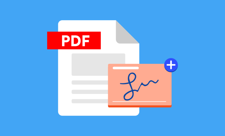 Cara membuat tanda tangan untuk dokumen PDF di PC. (Foto: Jotform)