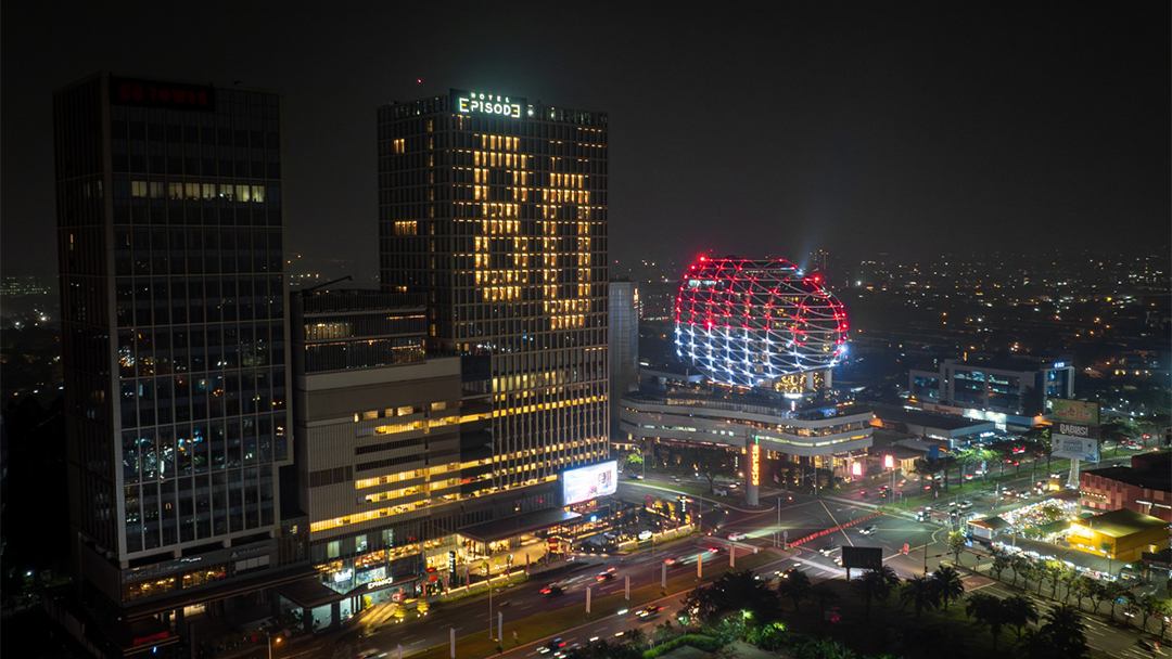 Hotel Episode dan Hotel JHL Solitaire Rayakan HUT Ke-80 RI dengan Kemilau Merah Putih di Jantung Gading Serpong 