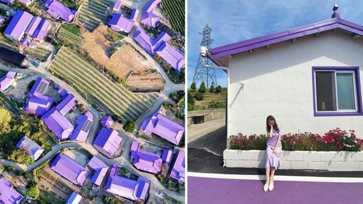 Mengintip Keindahan Pulau Ungu yang Lagi Viral