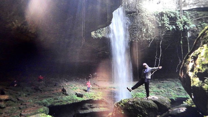 Air Terjun Lubuak Bulan. (Instagram/@meityintan)