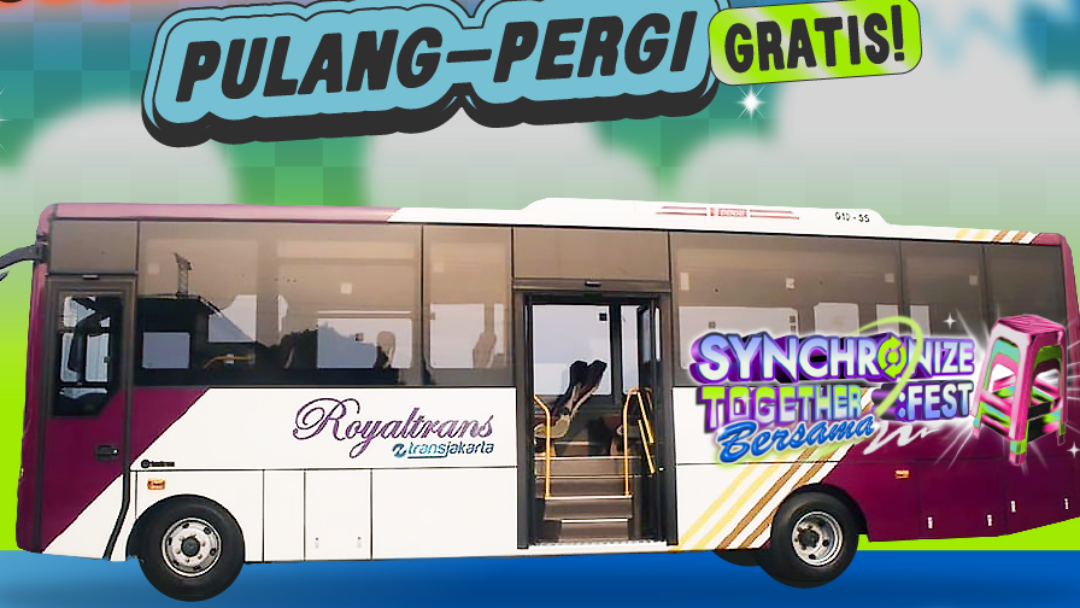 Enggak Usah Bingung OTW Synchronize Fest 2024, Nebeng Aja Sama Transjakarta