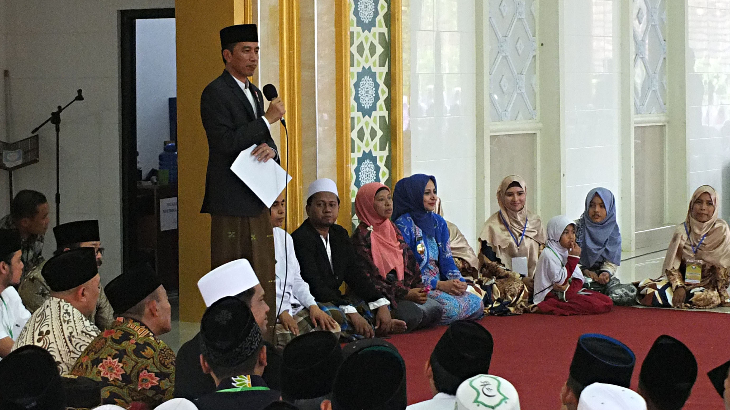 Nama Ibunda Jokowi Jadi Nama Asrama Putri di Ponpes Nurul Islam 