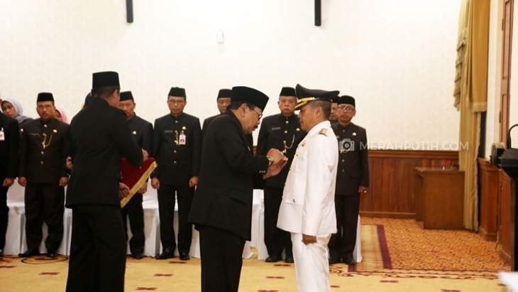 Gubernur Jawa Timur Lantik Plt Bupati Nganjuk