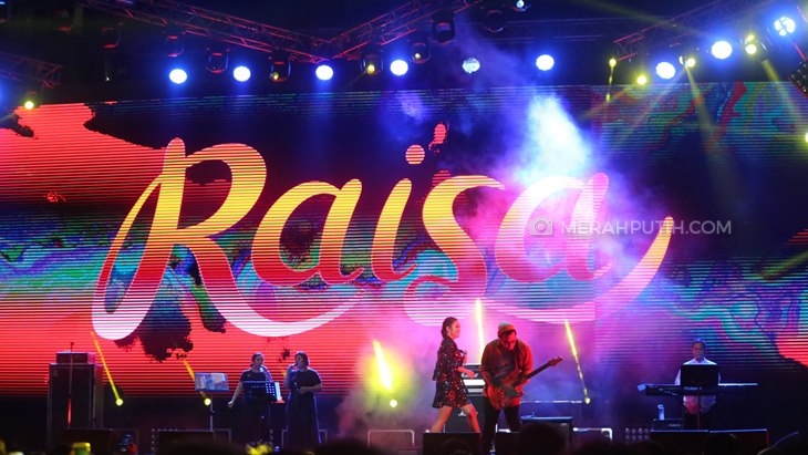Raisa Bikin Baper Penonton Synchronize Fest 2019
