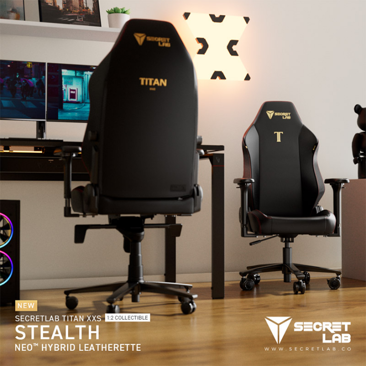 Secretlab Titan XXS, Kursi Gaming Mini Khusus untuk Anak-Anak