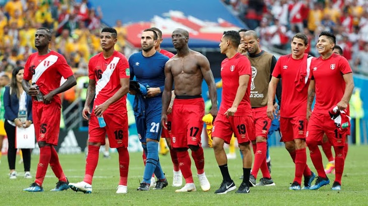 Para pemain Peru