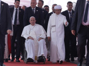 Momen Haru Paus Fransiskus Hadiri Interreligious Meeting di Masjid Istiqlal