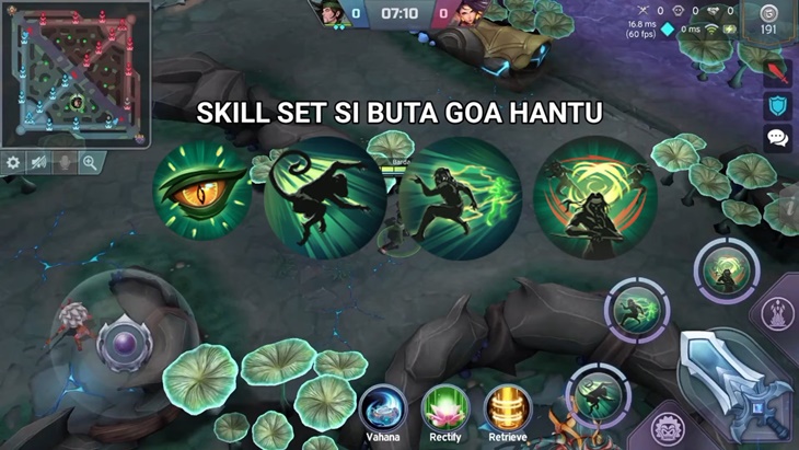 Intip Kekuatan Si Buta dari Gua Hantu di Game Lokapala