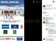 [HOAKS atau FAKTA]: Anies-Ganjar Telah Deklarasi Capres-Cawapres