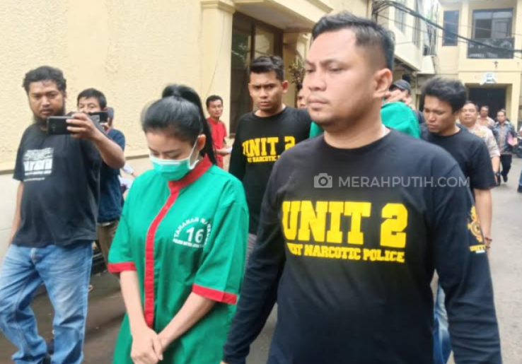 Pemasok Narkoba ke Vitalia Sesha Diciduk, Ratusan H5 Ditemukan di Apartemennya