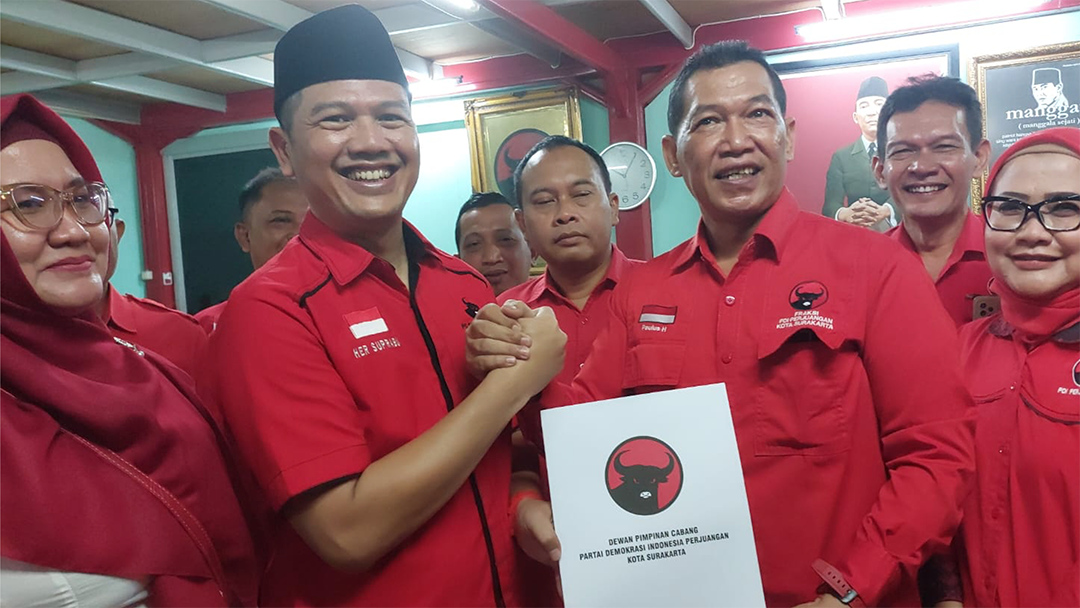 Bakal Calon Wali Kota Solo Pengganti Gibran Mulai Mendaftar, 12 Orang lewat PDIP