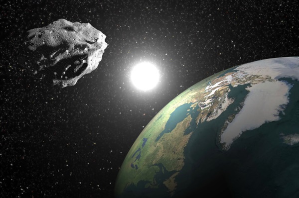 Asteroid tabrak bumi