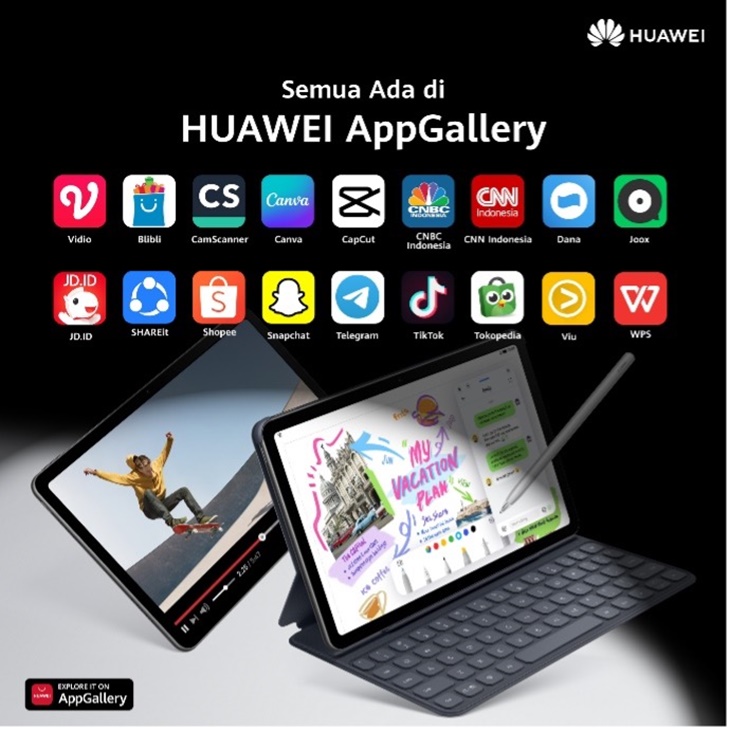 Huawei MatePad Ramai Pre-Order