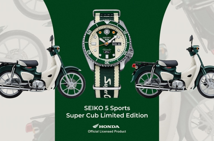 Seiko x Honda Hadirkan Arloji Edisi Spesial Motor Super Cub