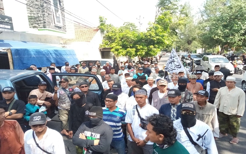  Ormas Islam Surakarta Demo Bawaslu, Serukan Penolakan Pengumuman Hasil Pemilu
