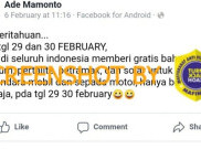 [HOAKS atau FAKTA]: Catat, Tanggal Ini Ngisi Bensin di SPBU Seluruh Indonesia Bakal Gratis