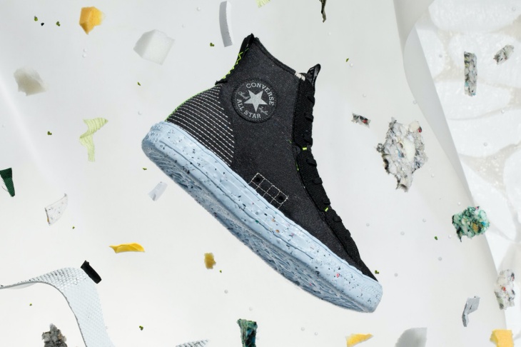 40% bahan material sepatu ini adalah hasil daur ulang. (Foto Hype Beast)