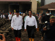 Mentan Geser Anggaran Bantu Korban Lahar Dingin Gunung Marapi