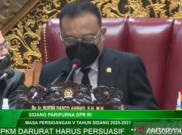 DPR Sahkan RUU HKPD Jadi UU, Fraksi PKS Menolak