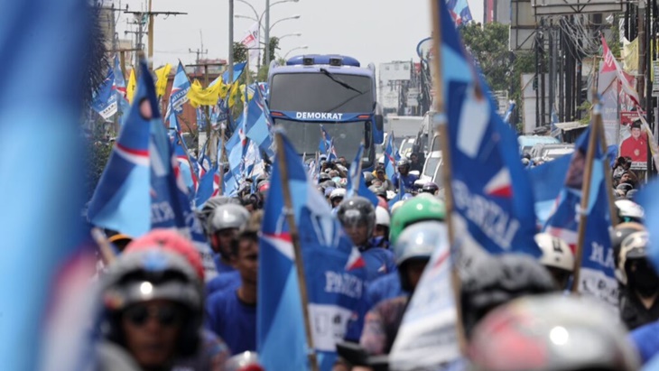 Kampanye Perdana di Cerebon, AHY Ingin Demokrat Kembali ke Pemerintahan