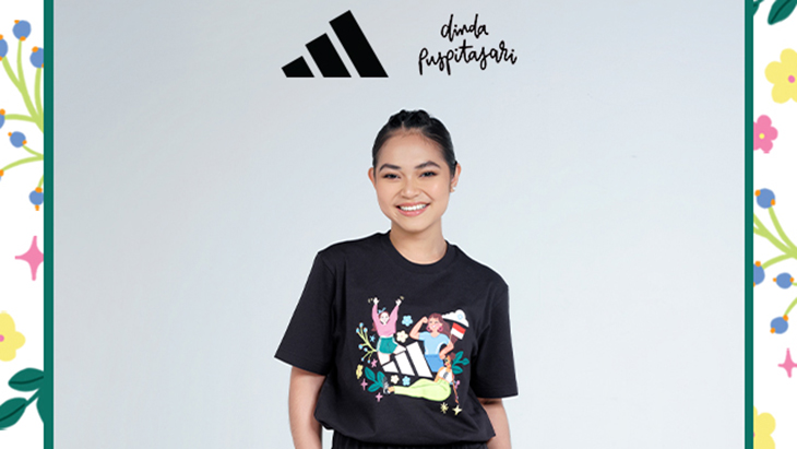 Rayakan Hari Kartini, Adidas Gandeng Dinda Puspitasari untuk Indonesia Women Tee