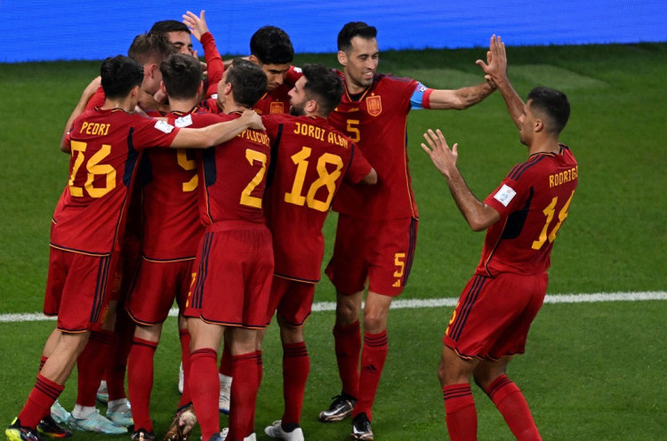 Hasil Piala Dunia 2022: Spanyol Pesta Gol, Jepang Bikin Kejutan, Belgia Petik 3 Poin