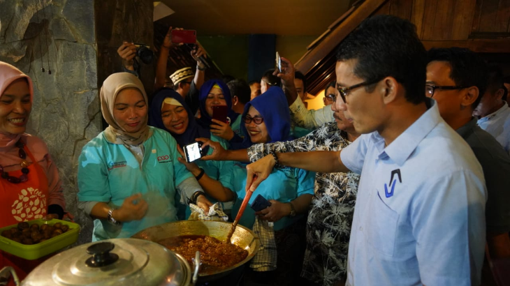 Fokus Perubahan Ekonomi, Sandiaga Uno Nasionalkan OK OCE