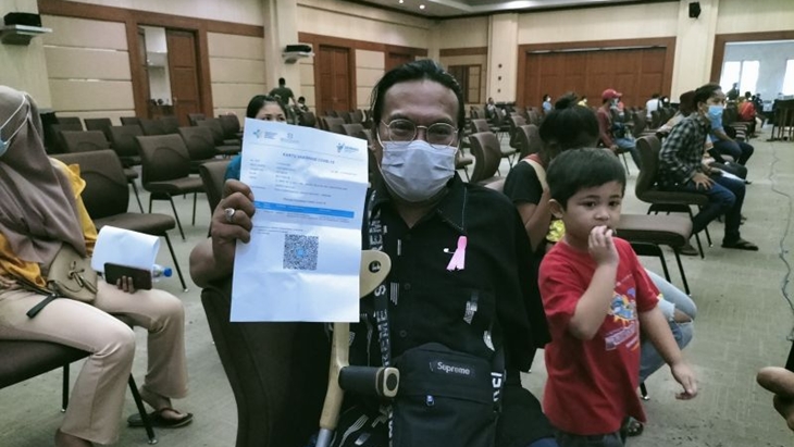 Capaian Vaksinasi Dosis Kedua di Jakarta Tembus 91 Persen