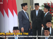 2 Sipil dan 5 Eks TNI Dilantik Presiden Prabowo sebagai Penasihat Khusus