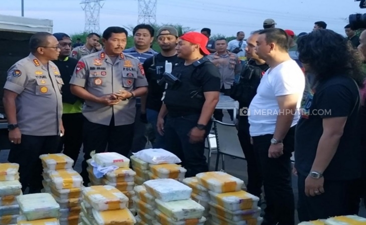 Narkoba 288 Kilogram Berkode 555 di Serpong Diduga dari Iran