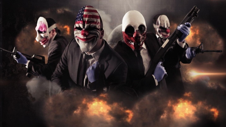 Payday tetap laku di pasar video game karena konspenya yang unik (Foto: WallpaperCave)