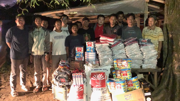 Gema Inti menyalurkan bantuan untuk korban bencana tsunami Selat Sunda. (Istimewa)