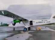 Pesawat Rimbun Air Gagal Landing di Kesempatan Pertama, Percobaan Kedua Bablas