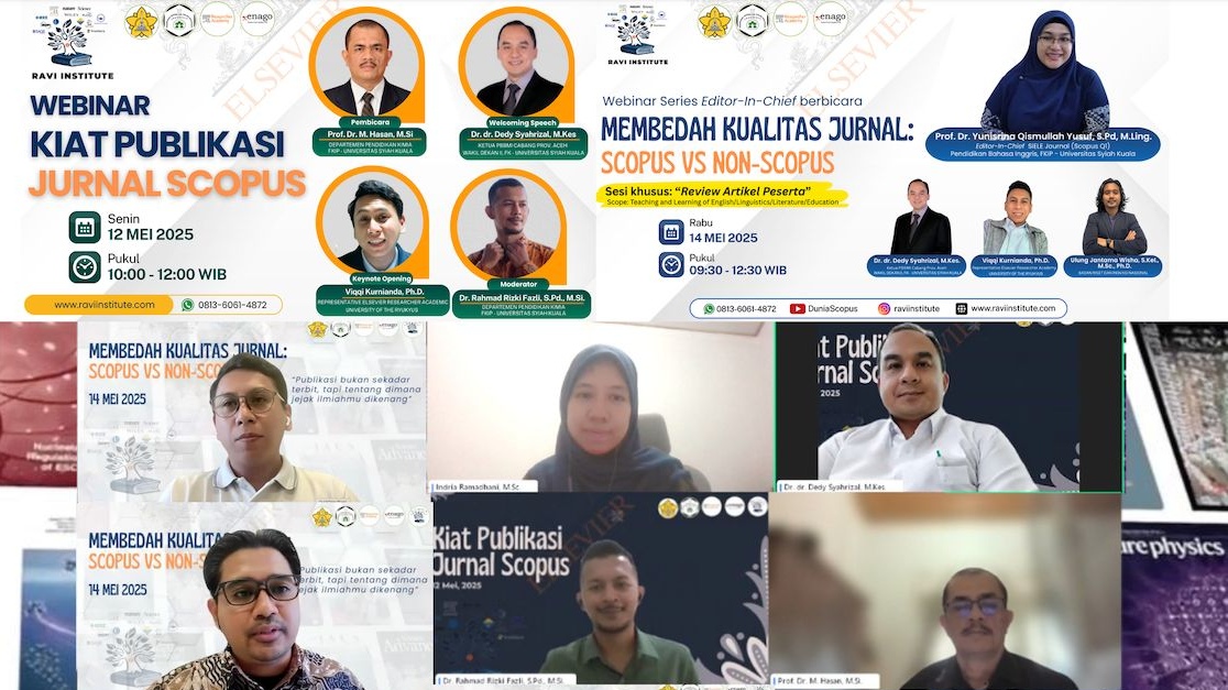 Gandeng Guru Besar Universitas Syiah Kuala dan Mentor Elsevier, Ravi Institute Ungkap Strategi Publikasi Bersih Praktik Publisher Predator di Indonesia