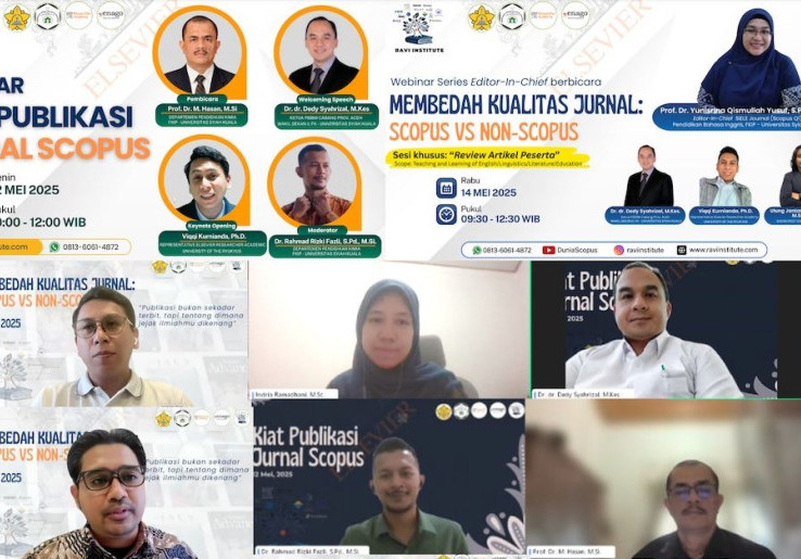 Gandeng Guru Besar Universitas Syiah Kuala dan Mentor Elsevier, Ravi Institute Ungkap Strategi Publikasi Bersih Praktik Publisher Predator di Indonesia